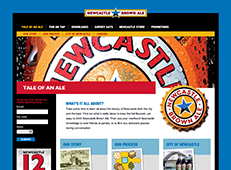 Newcastle Brown Ale Website